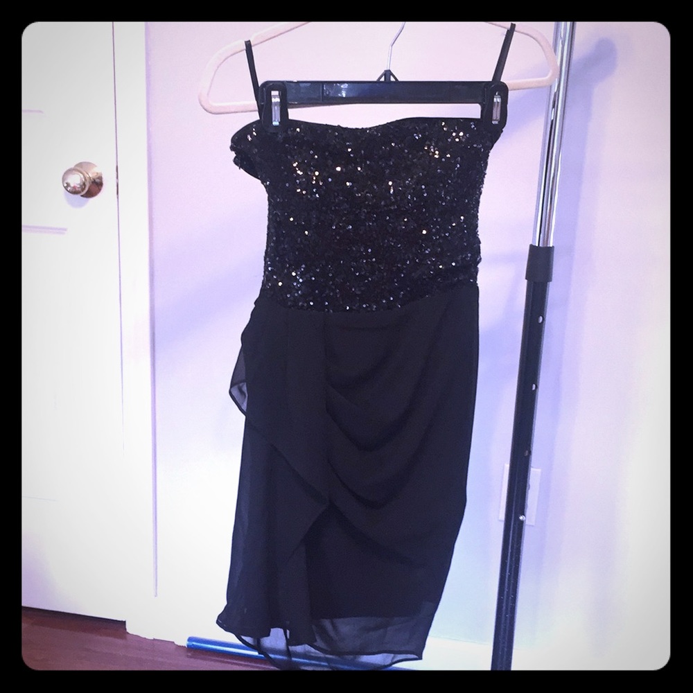 Bebe black dress
